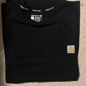 Relaxed fit Carhartt Pocket Tee black
